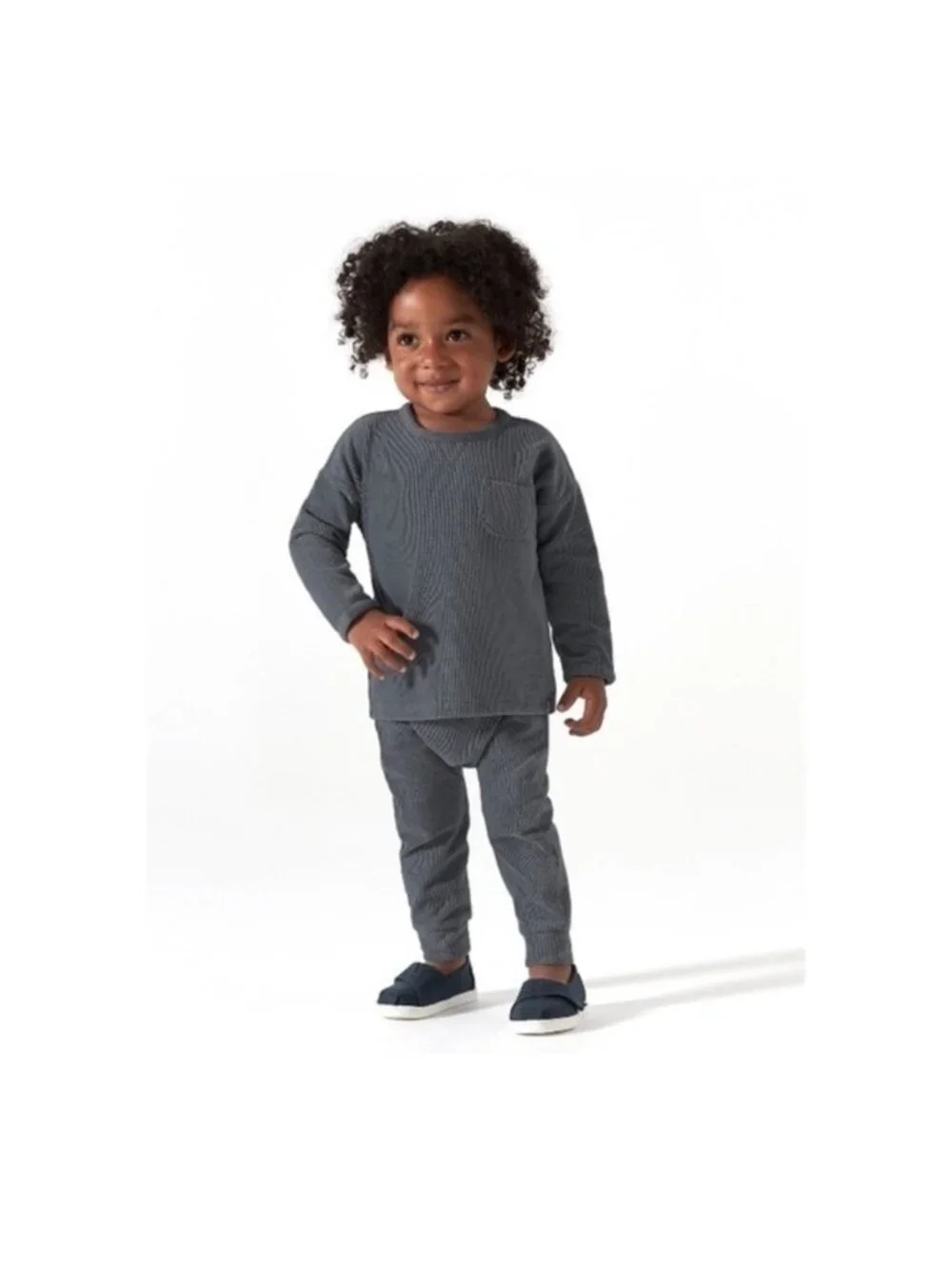 Modern Moments by Gerber Long Sleeve Velour Top and Pant Outfit‎ Set